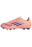 Adidas Unisex-Adult F50 Club Firm Ground/Multi Ground, Beam Orange/Lucid Blue/White, 12