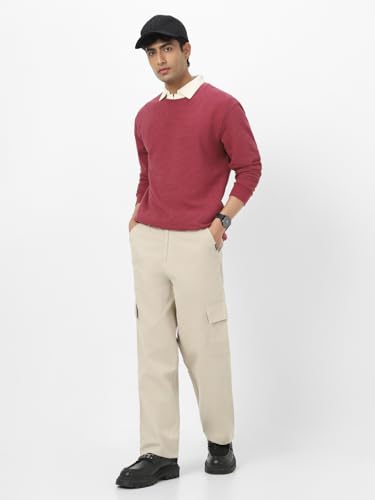 Image of Urbano Fashion Men's Loose Mid Rise Cargo Pant