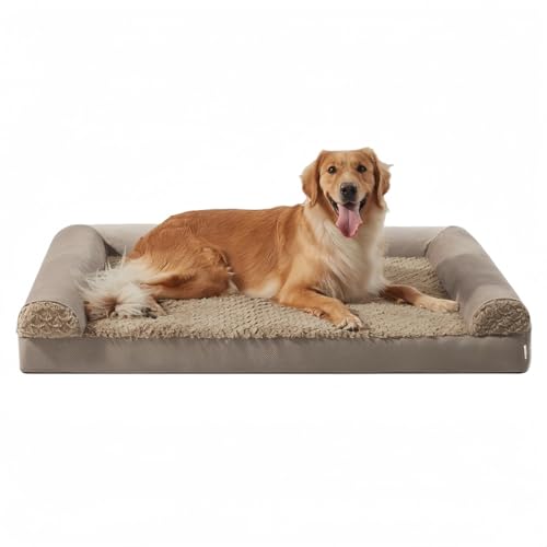 jsdskw 猫 犬 ベッド 冬 保温防寒 ペット ベッド 暖かい ふわふわ 暖かい もこもこ 冬寒さ対策 猫 犬 ソファ ペットクッション ペットソファ 洗える ぐっすり眠る 大型犬 防水 クッション 高反発 取り外せるカバー 滑り止め オールシーズン