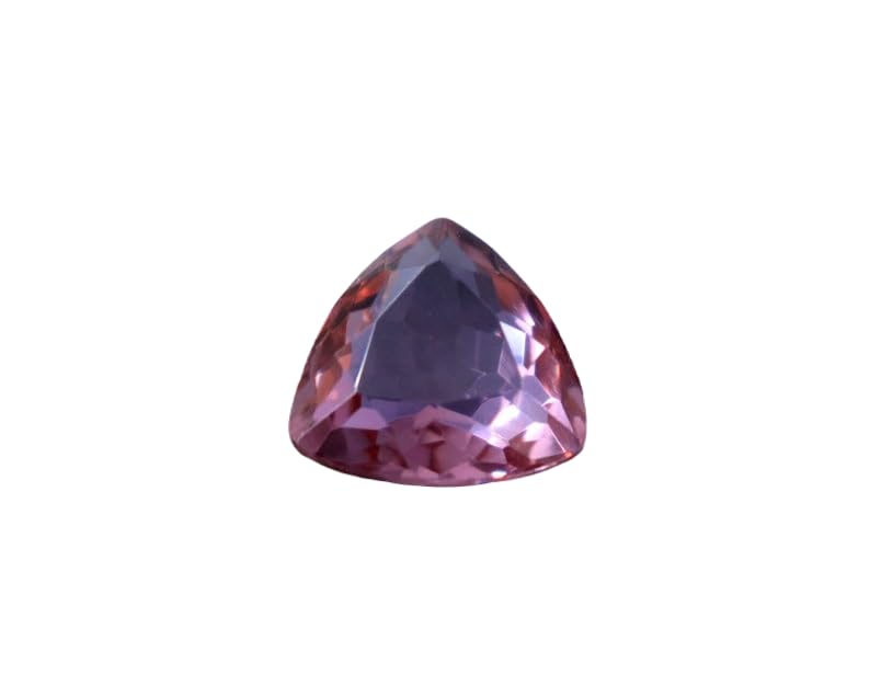 Alexandrite naturelle en forme de trillion pour création de bijoux uniques sur mesure