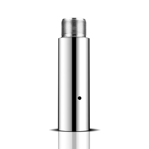 Image of Pole Extension for Pole Dancing 45mm - 125 /250 /500mm Dancing Pole Extension, Easy to Install, Smooth Connection Chrome Extension for Dance Pole (Silver, 125 Millimeters)