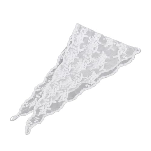 Bufanda triangular de encaje multiuso, accesorio para el cabello, decoración de cinturón de cintura 2025, bufanda de encaje, Ramo, Talla única