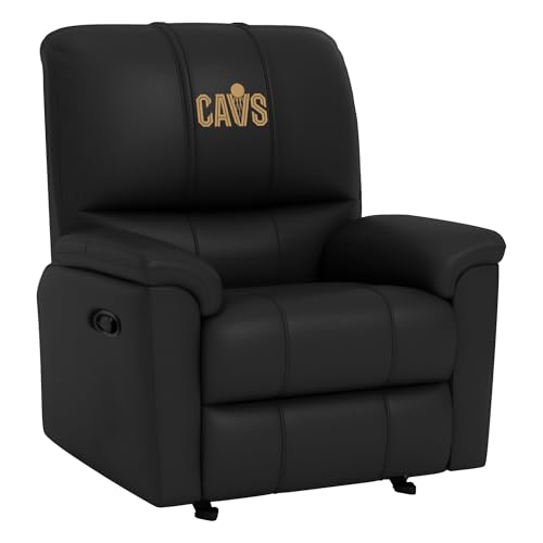 Dreamseat Overstuffed Rocker Recliner with Cleveland Cavaliers Secondary Logo
