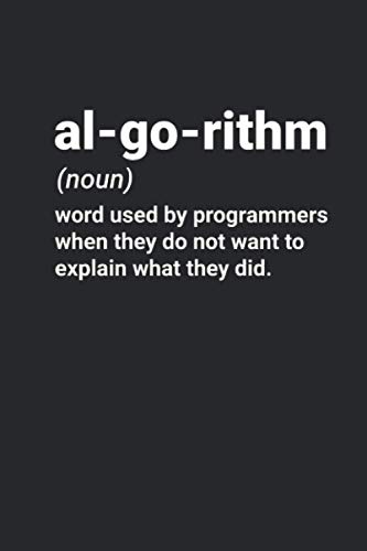 algorithm: Coding Notebook for Apps and Software Developers, Programmers, Coding Nerds and Developer Geeks [Dotgrid]