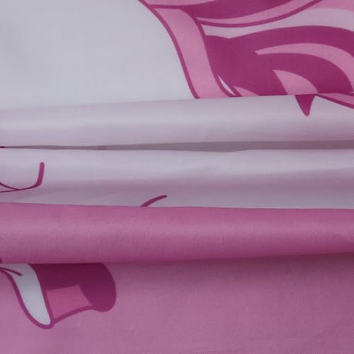 AZ FLAG - Flagge Rosaes Einhorn - 90x60 cm - Unicorn Fahne 100% Polyester mit Messing-Ösen - UV-beständig - Vives Farben - 50g