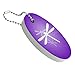 GRAPHICS & MORE Purple Dragonfly Dragonflies Floating Keychain Oval Foam Fishing Boat Buoy Key Float