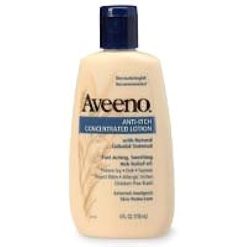 Image of Aveeno Anti-Itch Concentrated Lotion, 4-Ounce Bottles (Pack of 3)