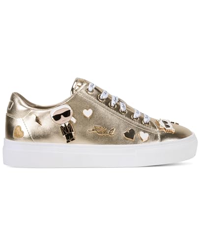 Image of Karl Lagerfeld Women's Cate Pins Lace Up Sneaker