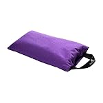 Hugger Mugger 10lb Yoga Sandbag - Adds Weight to Your Poses, Zipper Cover, Sturdy Handle, Silica Sand Filling, Durable Material