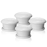 ベビープルーフ磁気キャビネットロック チャイルドプルーフエクストラマグネット(4パック) 磁気ロックシステム用ユニバーサル交換用キー 引き出しとキャビネット用ベビーセーフティラッチ - キーホルダー4個付き