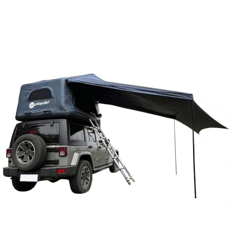 WINTENT Inflatable Rooftop Tents for Camping Easy Setup Tent for Top of Car Roof Tent Pickup Truck SUV Tents Blow Up with Awning, Strip Light, Ladder, Thick Mattress