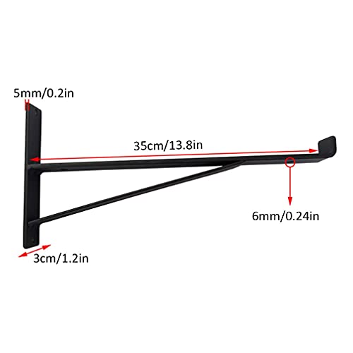 Supports d'étagère d'angle mural pour optimiser le coin micro-ondes de cuisine - 3