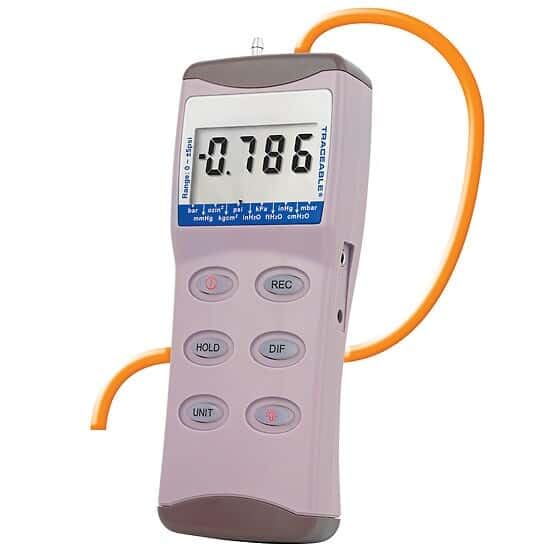 Traceable Digital Manometer: ±100 psi