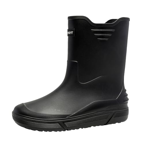 Zapatos de lluvia antideslizantes para hombre: camina seguro bajo el agua