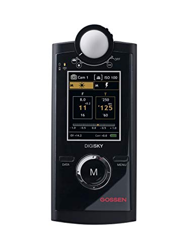 Hottest Sales Gossen Digisky Digital GO 4039 Exposure Meter for Flash and Ambient Light for Cameras,Black