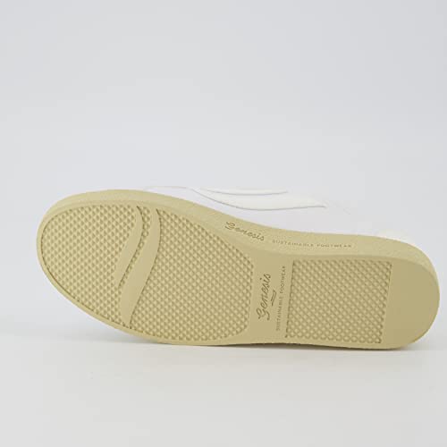 GENESIS Damen G-hela Vegan Tennisschuhe Sneaker Weiß 39 EU