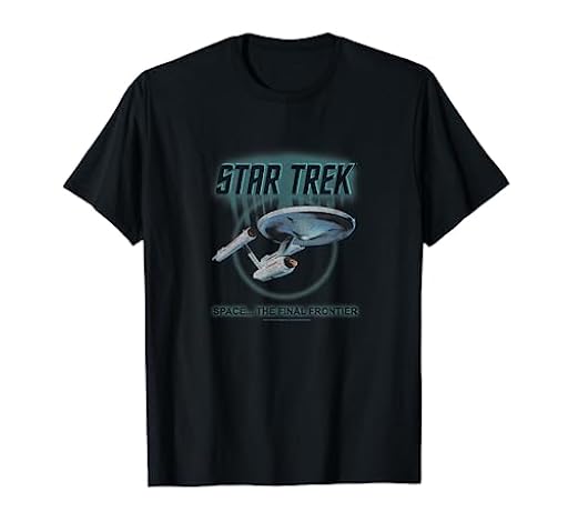 Star Trek Original Series Enterprise Glow Camiseta | Ya disponible en tu tienda friki favorita! En mundofriki.es!