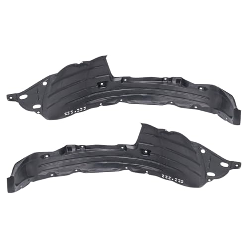Image of TRQ Front Driver and Passenger Side Inner Fender Liner Set Compatible with 2017-2022 Honda CR-V