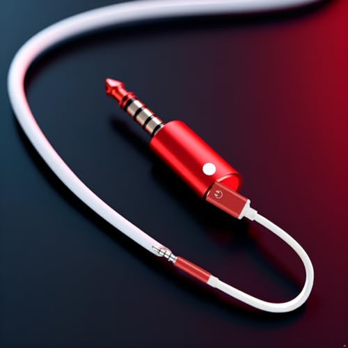 Cable adaptador de audio Jack 3.5mm macho a Type-C hembra miniatura 6