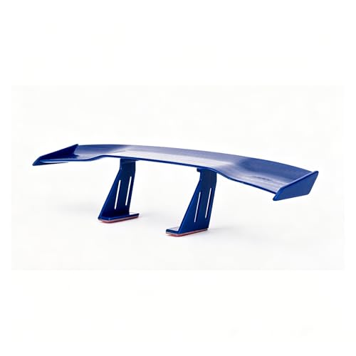 Aileron arrière de voiture bleu style GT pour masquer les défauts de coffre