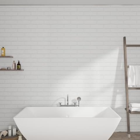 NRG London 1m x 2.4m PVC Shower Wall Panel Cover