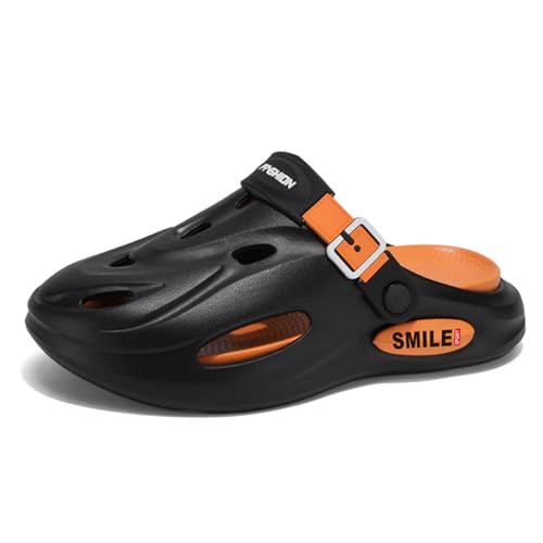 Men's Sporty Sandals - Breathable Adjustable Buckle Slip-Ons with Arch Support for Casual Outdoor Activities