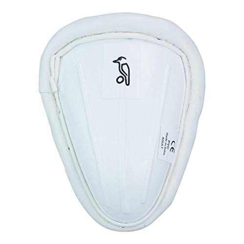 Kookaburra Cricket Boys' 500 Guard Abdominal Protector, White, Small Junior