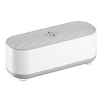 Nettoyeur Ultrasons lunettes Bijoux, 45kHz 360° Ultrasonic Cleaner, Appareil de Nettoyage à Ultrasons, Nettoyeur Sonique Automatique, Bac Ultrasons Portable mit pour Bijoux, Rasoirs, Bagues, Collier