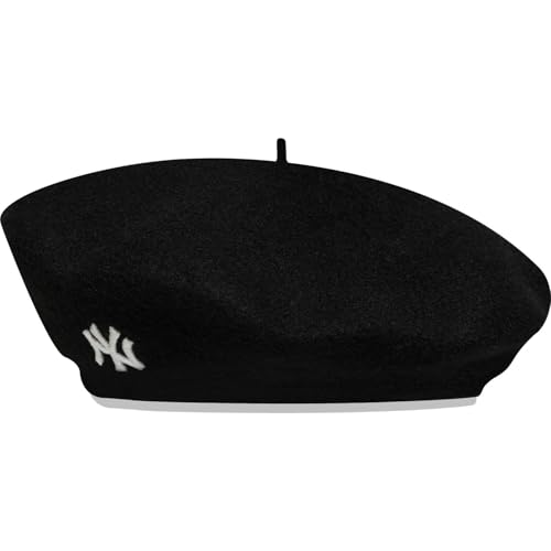 New Era Femme Bonnet Beret Hat - New York Yankees Noir