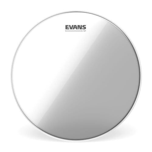 Peau Evans G1 transparente 20" pour optimiser la résonance et la clarté de votre grosse caisse