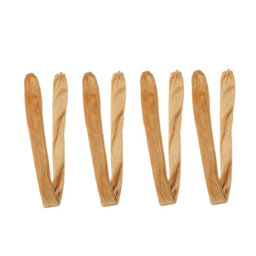 CLISPEED 4 Fundas Para Cadena De Lámpara Techo, Cubierta De Tela Decorativa Para Cadenas De Luces Colgantes, Accesorios De Iluminación Para Arañas y Candelabros