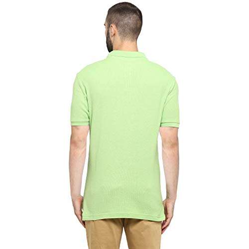 Image of Red Tape Men's Solid Regular Fit Polo