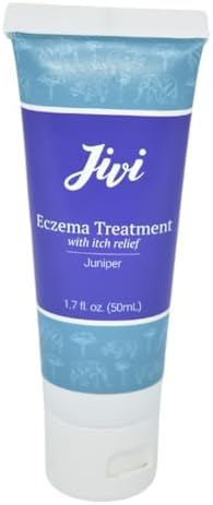 Steroid-Free Eczema Treatment with Itch Relief (Juniper) | Works on Eczema, Psoriasis, and Dermatitis | 100% Natural with Organic Ingredients| Made for All Skin Types Including Baby Skin | 1.7 fl. oz