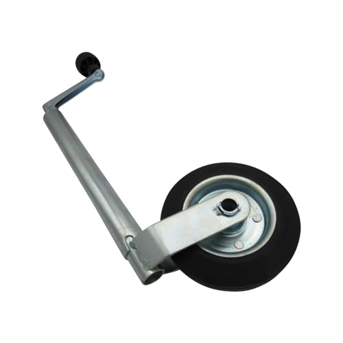 SecureFix Direct Heavy Duty Caravan Jockey Wheel 35MM (Trailer Steel Rim Wind Up Handle) - Image 4
