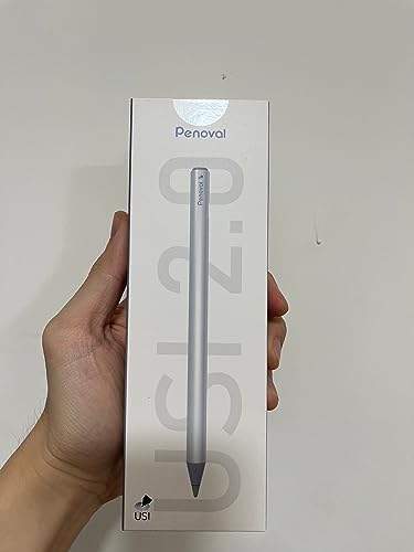 Penoval USI2.0 Stylus Pen for Chromebook, 4096 Levels Pressure for Lenovo chromebook Duet, ASUS chromebook C436, HP chromebook X360 12b, HP chromebook X360 14b Spare Tip Included, USI2.0