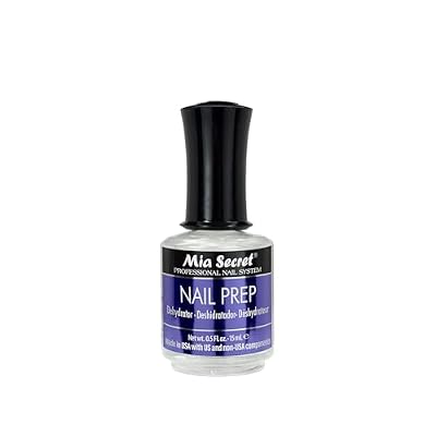 Mia Secret Professional Acid Free Natural Nail Prep Dehydrator, 15ml - Enhanced Bonding Dehydrator for Acrylic Powder and Gel Nail Polish