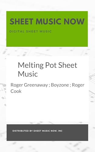 Melting Pot Sheet Music (English Edition)