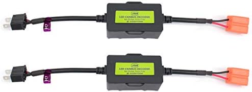 AnyCar Led Headlight Decoder H7 Canbus Resistor Anti-flicker Harness Headlight Bulb Decoder for 12 Focus