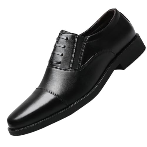 Wingtip Brogue Oxford Leather Shoes Mens Dress Footwear for Wedding Business Events Style for Daily Office