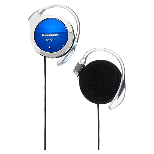 Panasonic Clip Headphones Blue RP-HZ47-A (Japan Import)