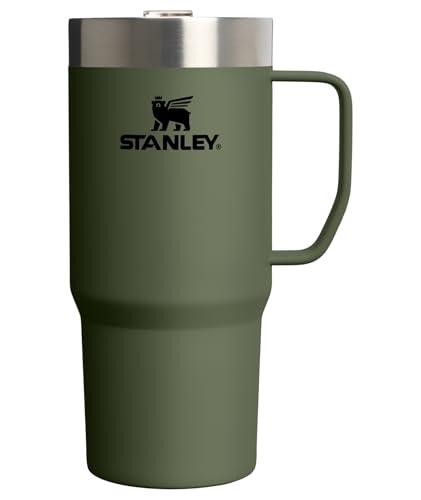 Image of STANLEY The Everyday Suburban Mug | 16 oz | Drink Through Lid | Cup for Coffee, Tea and Drinks | Insulated Stainless Steel Coffee Mug | BPA-Free | Dried Pine