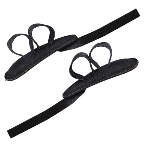 Ipetboom 2Pcs Toe Separator Reusable Toe Cushion Pad for Bunion Relief and Toe Alignment Comfortable Toe Separating Tool for Overlapping Toes Left and Right Design