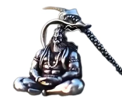 CRAFTWELL CW Hanuman ji Locket with Chain | Antique Stailness Steel Finish | Hindu Deity Pendant | Stainless Steel Chain Incuded | Fashion Accessories for Men and Women (B0DFWSDSBS) Amazon Price History, Amazon Price Tracker