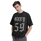 Men's and Women's Suicide Music BoysS T-Shirt, Pure Cotton Retro Short Sleeved Tee Large 2730 Black