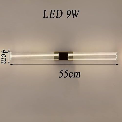 Lampe de miroir de vanité antibuée avec 3 modes couleurs LED - 5