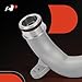 A-Premium 2PC Coolant Pipe Compatible with Land Rover - Range Rover 2015, Discovery 2017-2020, LR4 2014-2016, Range Rover Sport 2016-2020
