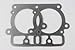 Head gaskets 693997 690692 273372 Compatible with Briggs & Stratton 693997 Cylinder Head Gasket Fits 445777, 40F777, 40G777 and 40H777 Engines (2 Pack)