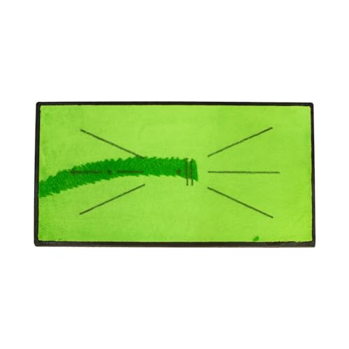Golfoy Basics Swing Detection Velvet Impact Hitting Mat, Swing Tracker Shows Path Instant Feedback, Advanced Guides and Rubber Backing Golf Mat for Indoor and Outdoor Practice