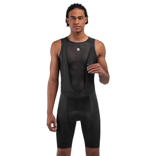 SIROKO Culote Corto Ciclismo Flandrien Negro M