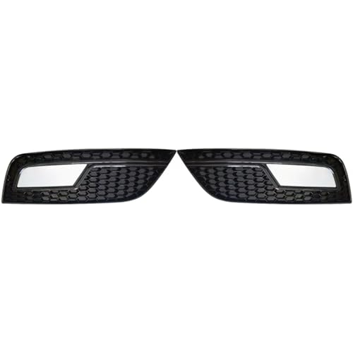 Parrilla de luz antiniebla para A4 B8.5 2013-2016 en panal negro inferior